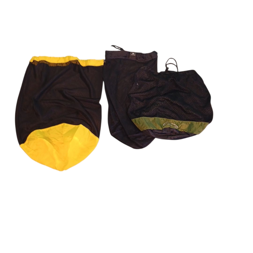 3 Mesh Bags For Camping, Canoeing, Kayaking 6832